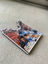 Double Layered Wooden Magnet - Cats on the Street