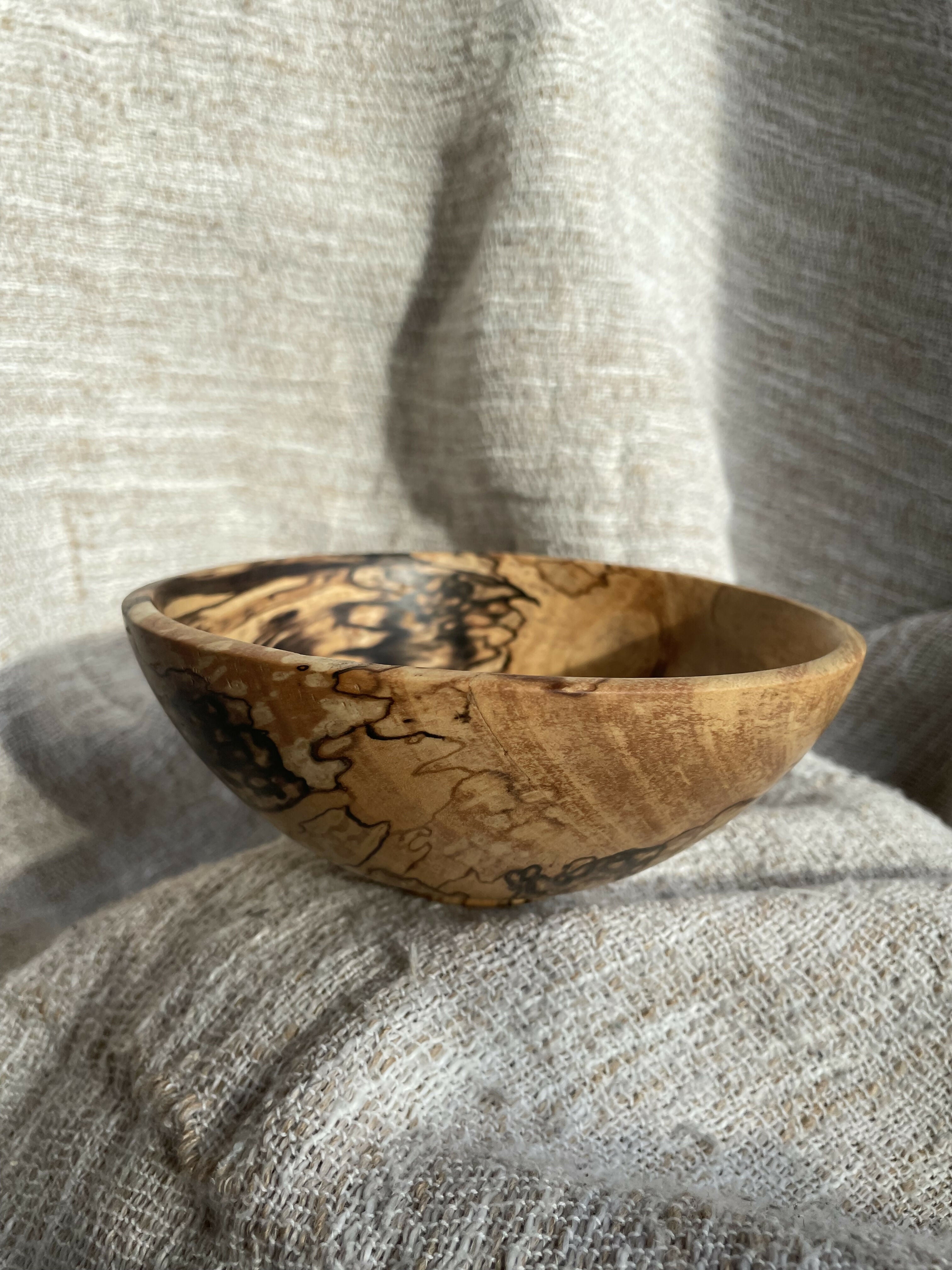 Spalted Silver Birch Bowls