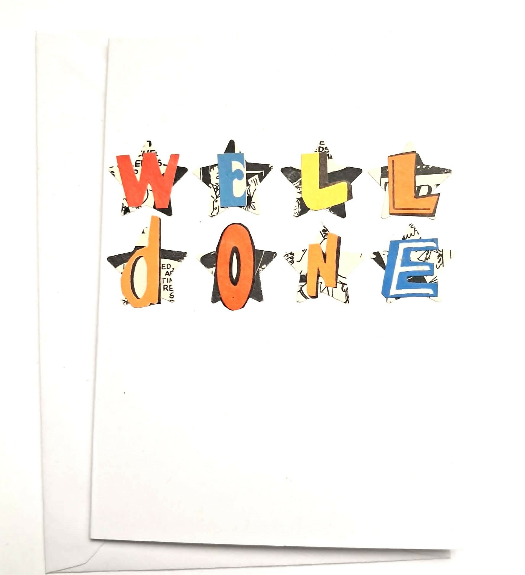 Well Done Upcycled Greeting Card
