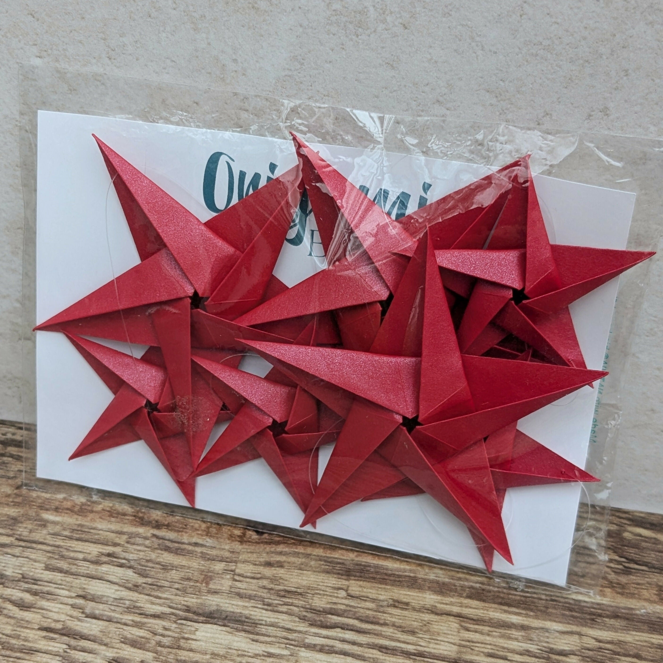 Handmade Origami Paper Star Garland