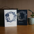 Vintage Wreath Christmas card pack