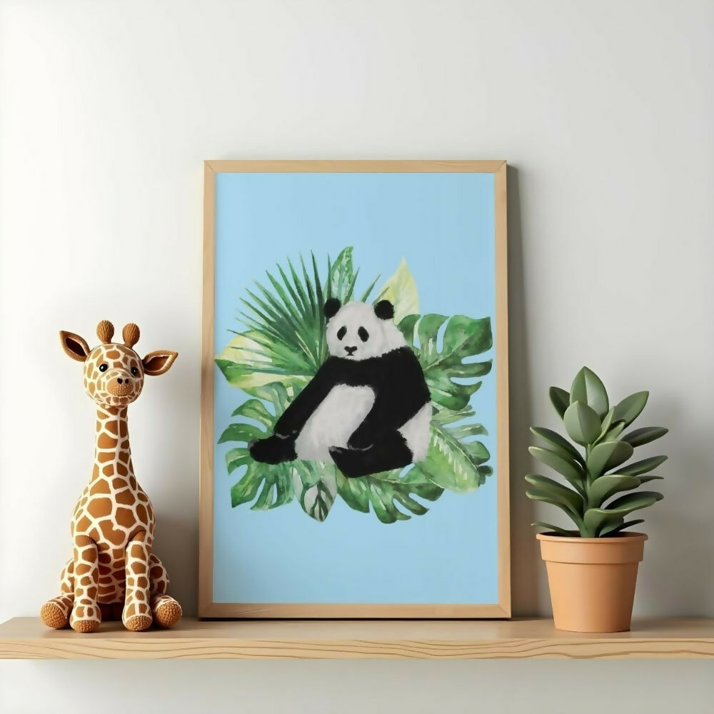 Panda Jungle Print