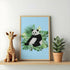 Panda Jungle Print