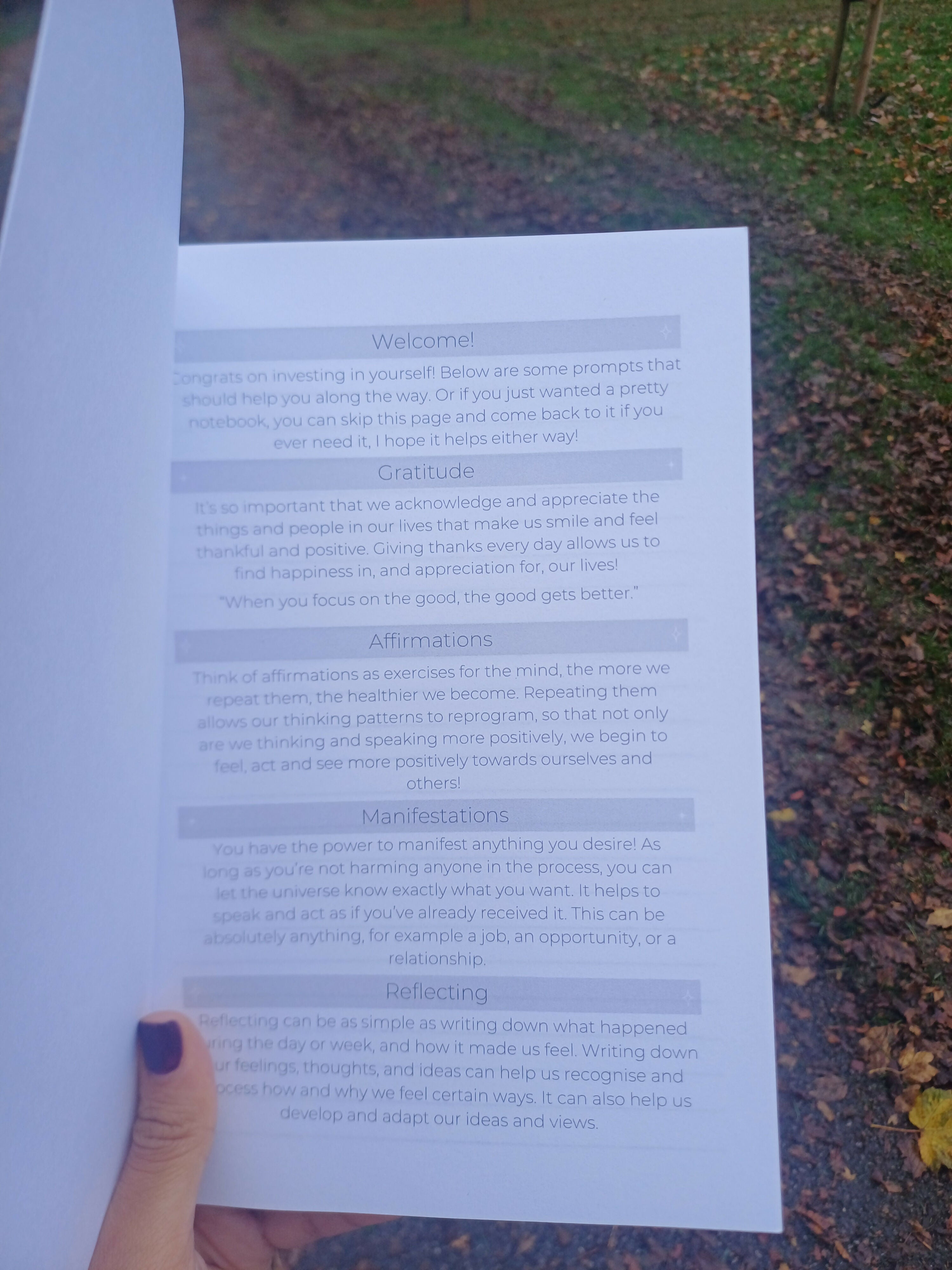 Planets and clouds notebook | purple journal | 108 lined pages | 6 x 9 inches