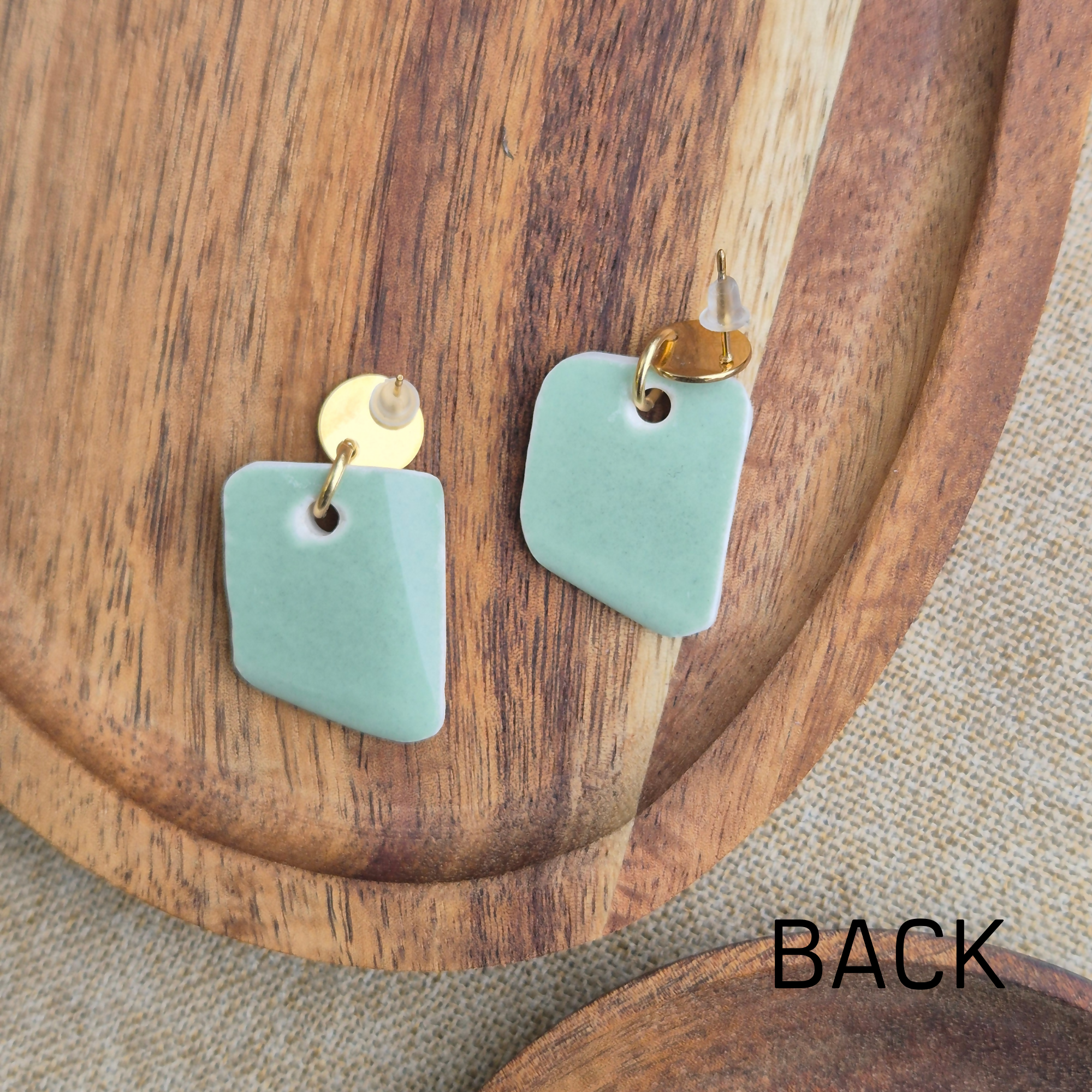 Recycked Ceramic Earring