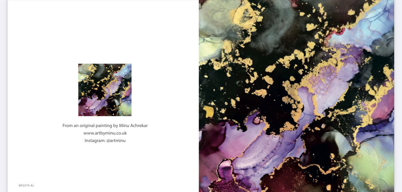 Abstract Art - Aquare Greeting Cards