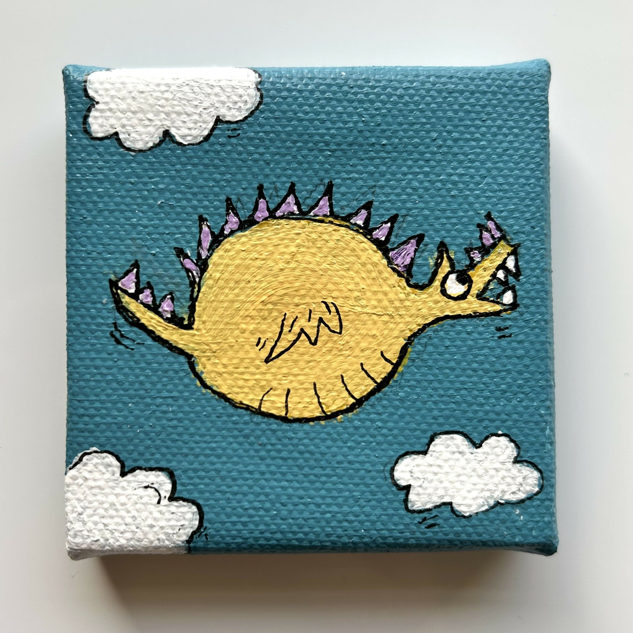 Monster Mini Canvases Original Artwork