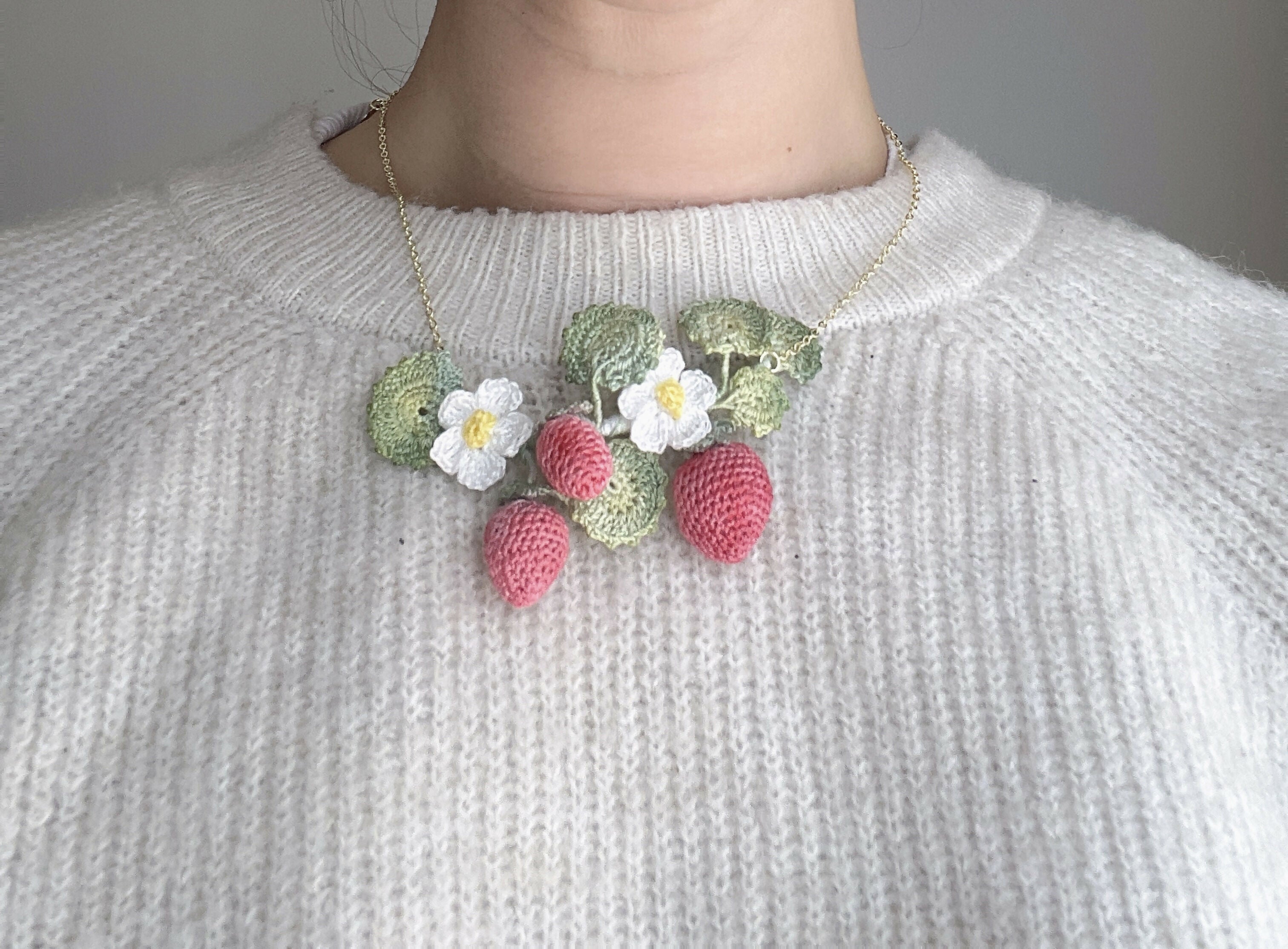 Strawberry Necklace