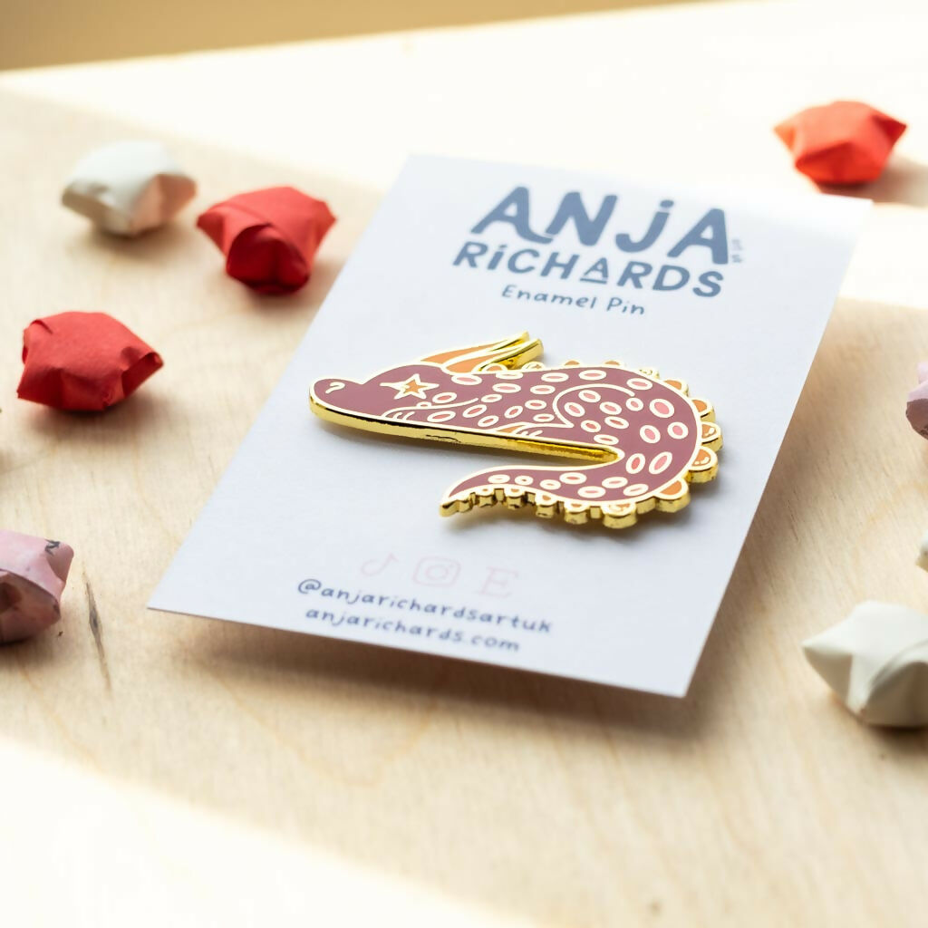 Nimbus the Dragon Enamel Pin