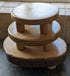 Large Handmade Raised Wooden Display Stand