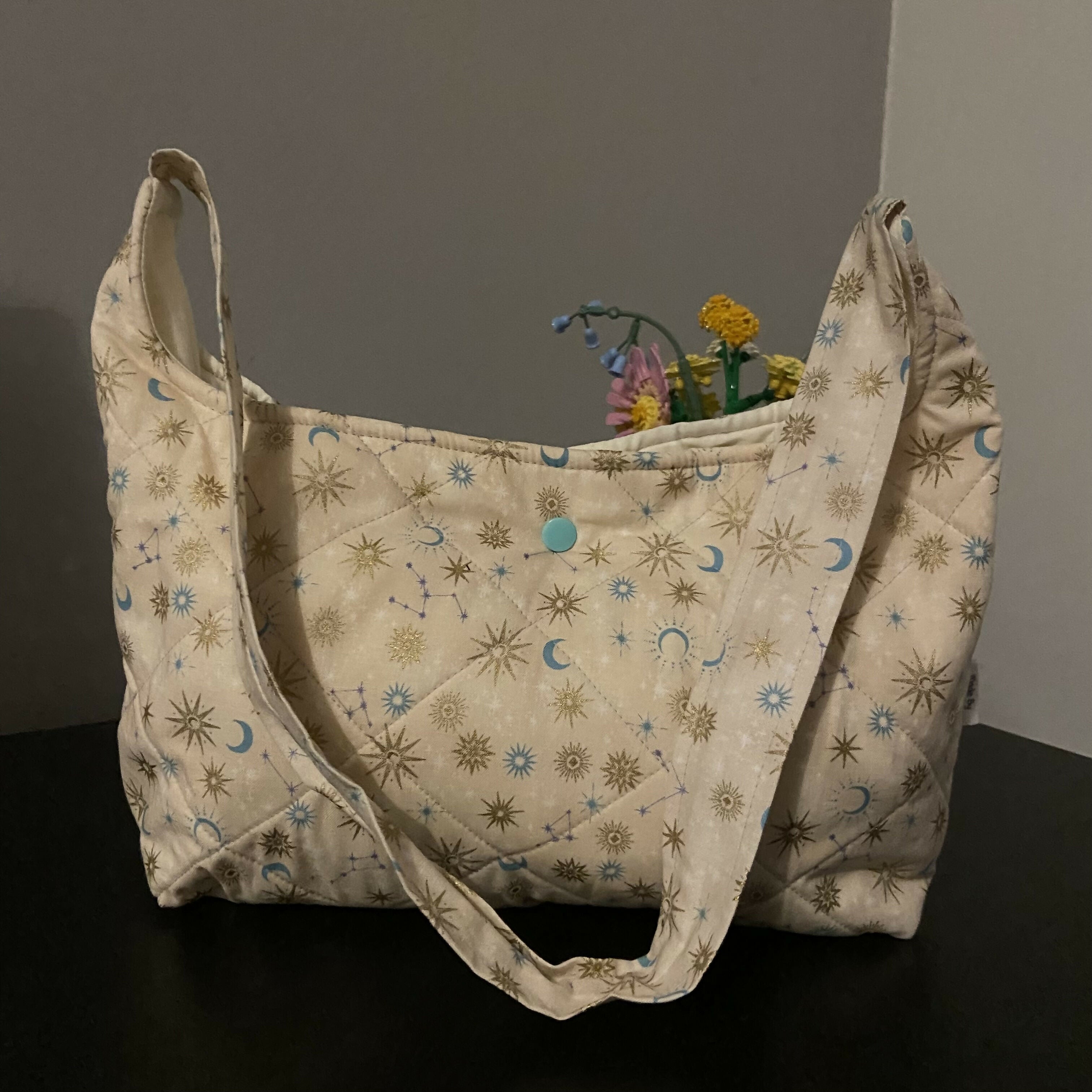 Celestial Slouchy Shoulder Bag