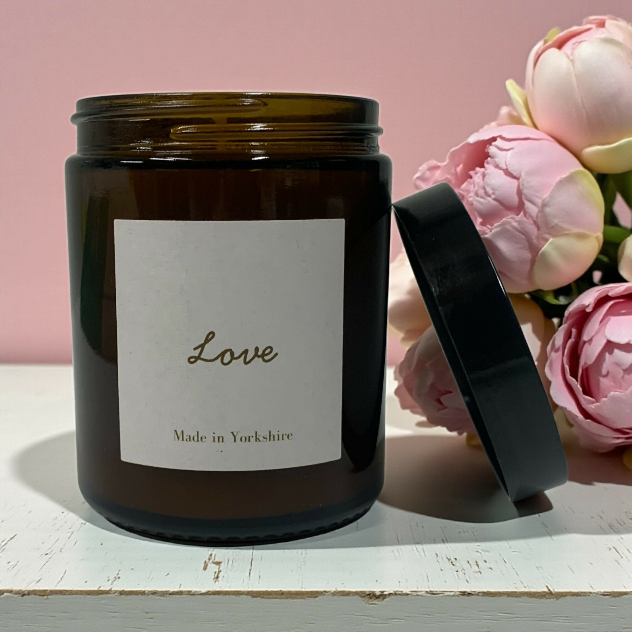 Love - Peony and Blush Suede - Limited Edition Scented Candle - 150g