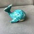 Blue Ceramic Whale