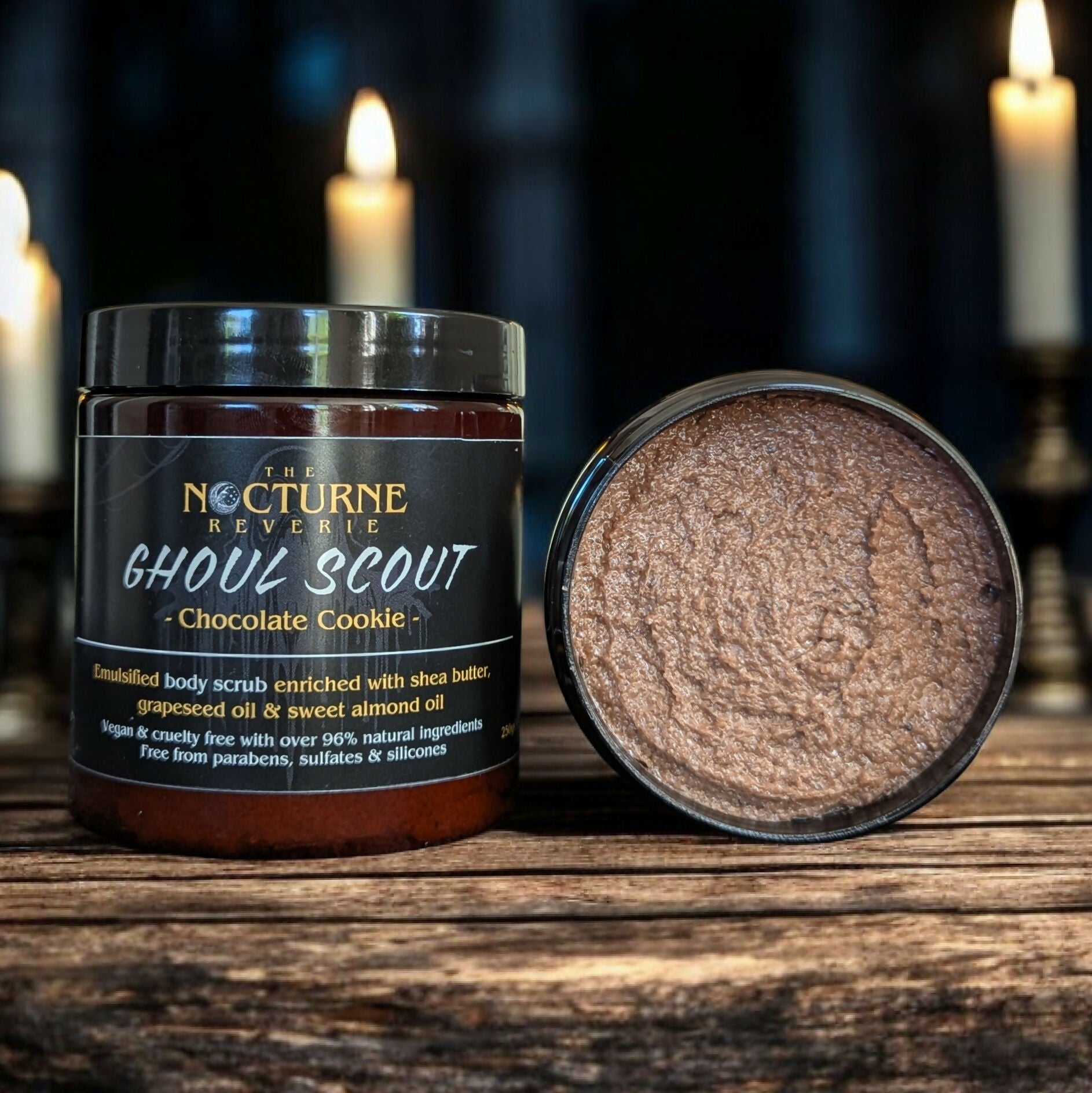 Chocolate Cookie - Emulsified Sugar & Poppy Seed Body Scrub