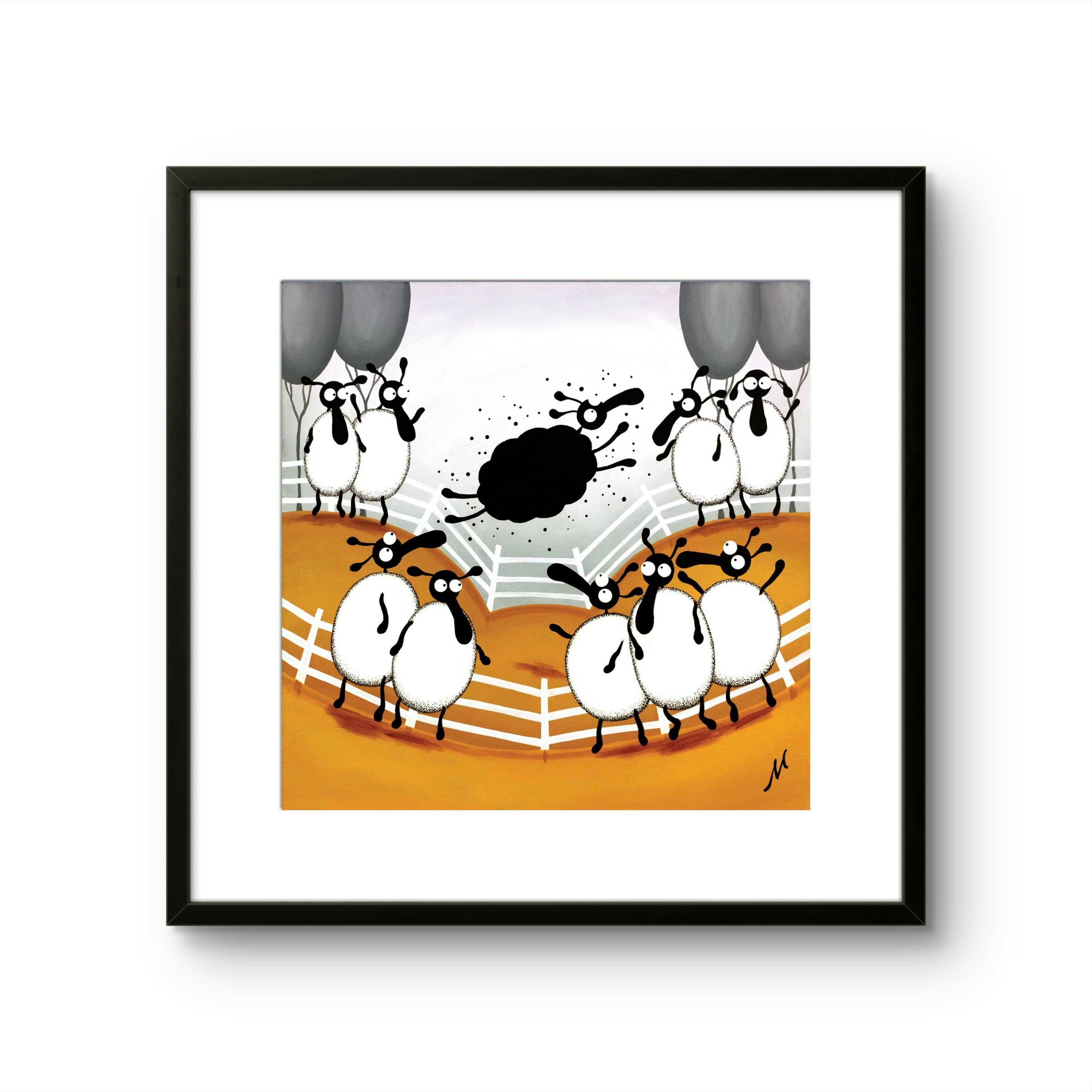 There Is Always One Of Them - 16” Framed Limited Edition Print