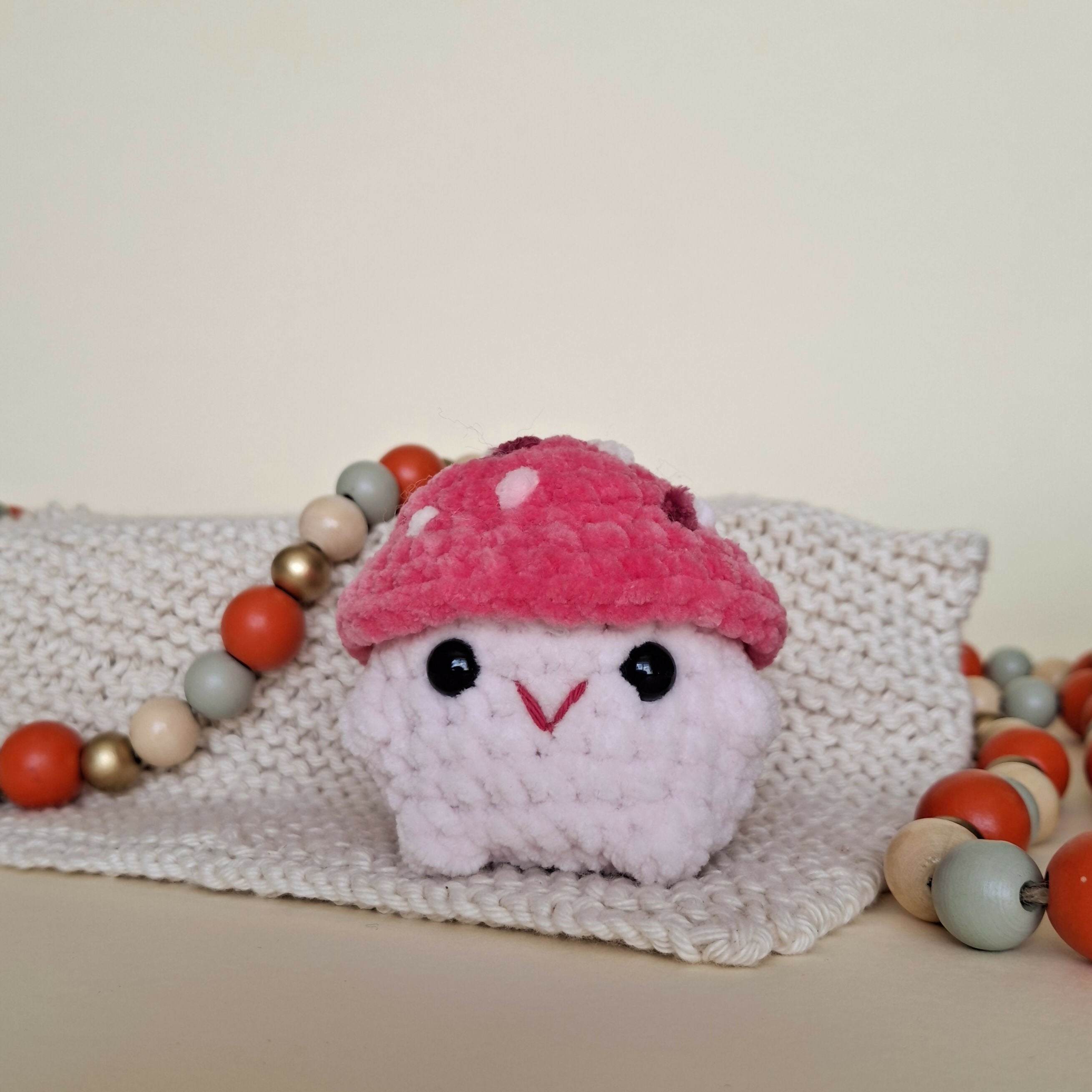Mushroom Pink front Painty Paws 2025