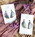 Funky Pattern Collection - Semi Circle Polymer Clay Earrings