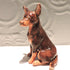 Ceramic Australian Kelpie Dog Sculpture