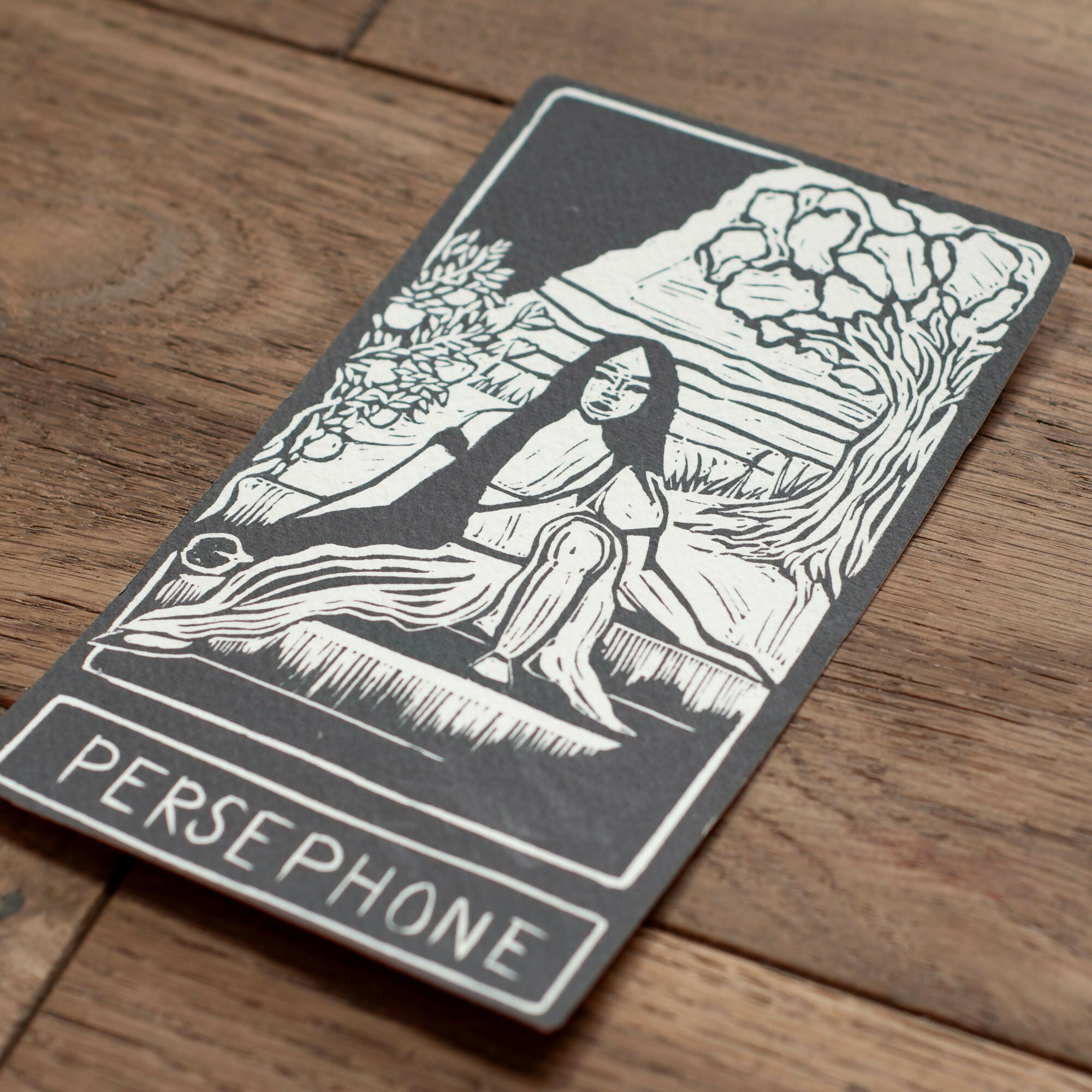 PERSEPHONE GODDESS ALTAR CARD