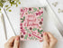 Pink Sweets A6 Christmas Card