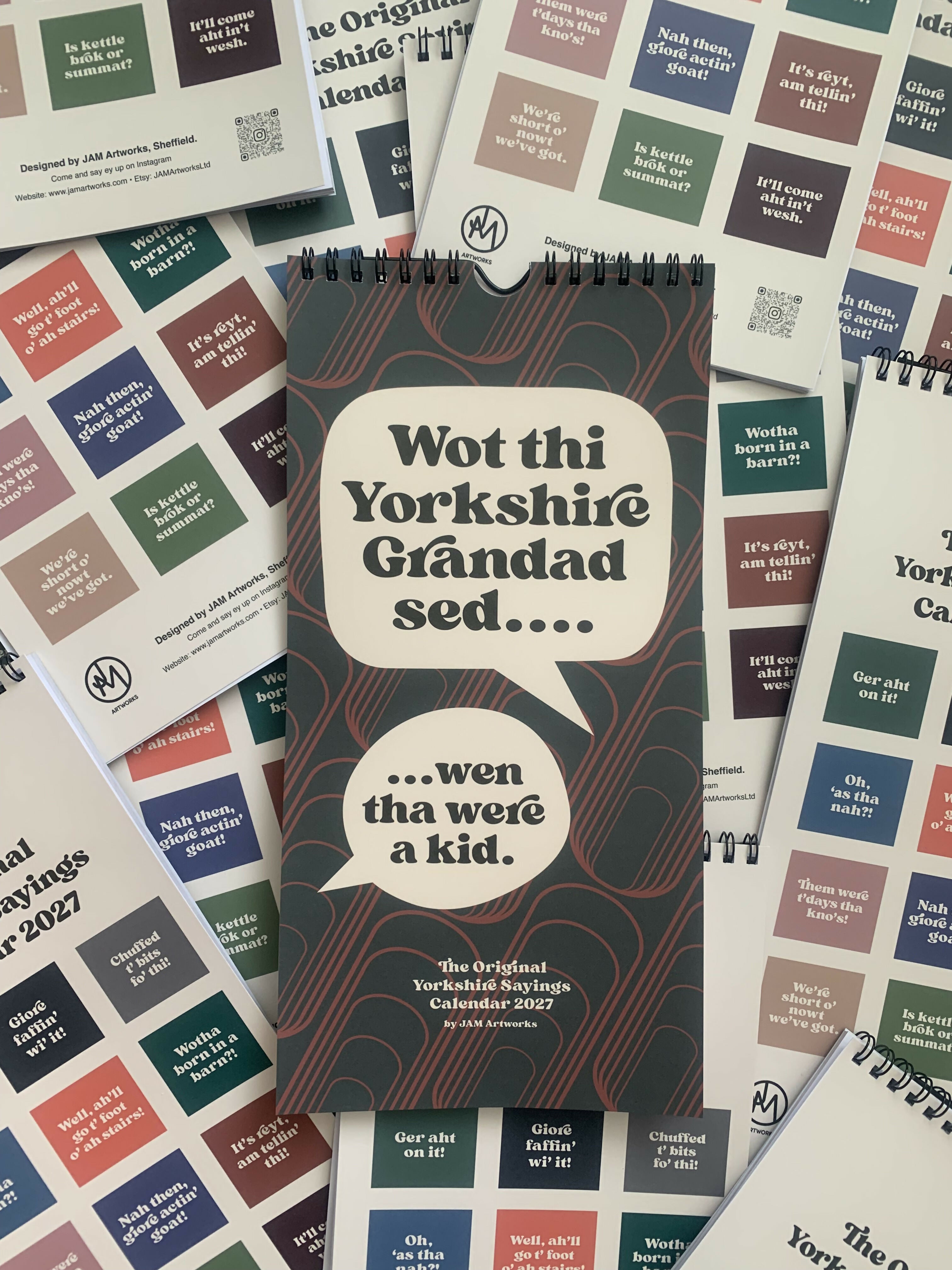 Yorkshire Sayings Calendar 2027