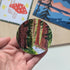 Giant Redwoods Illustrated Vinyl Sticker