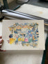 AI Memories for Sale Limited Edition Riso print