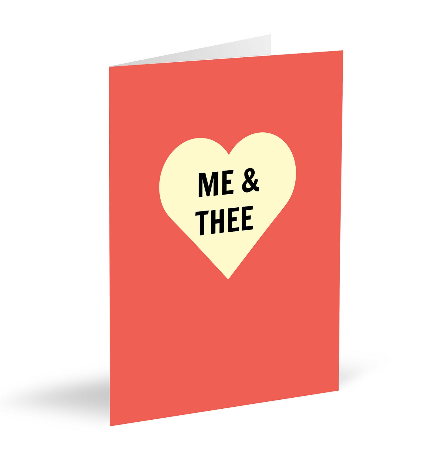 Me and Thee Card