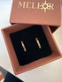 Multi Coloured Huggie Hoop Earrings