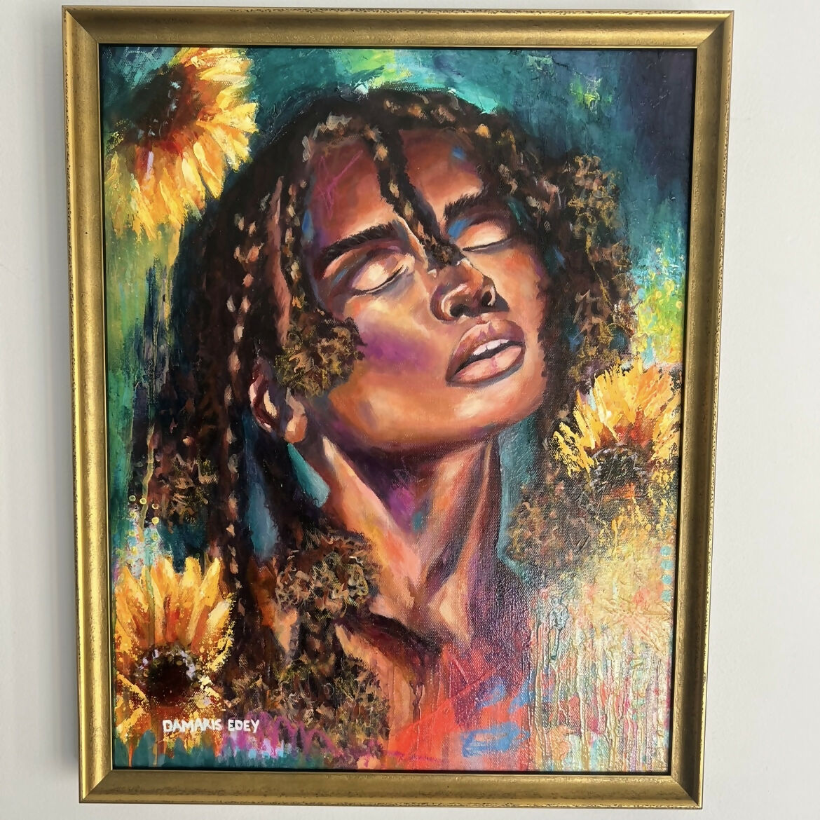 Original Oil Painting Awakening