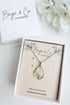 White Queen Anne Lace Necklace