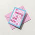 I Think You Are The Best Card