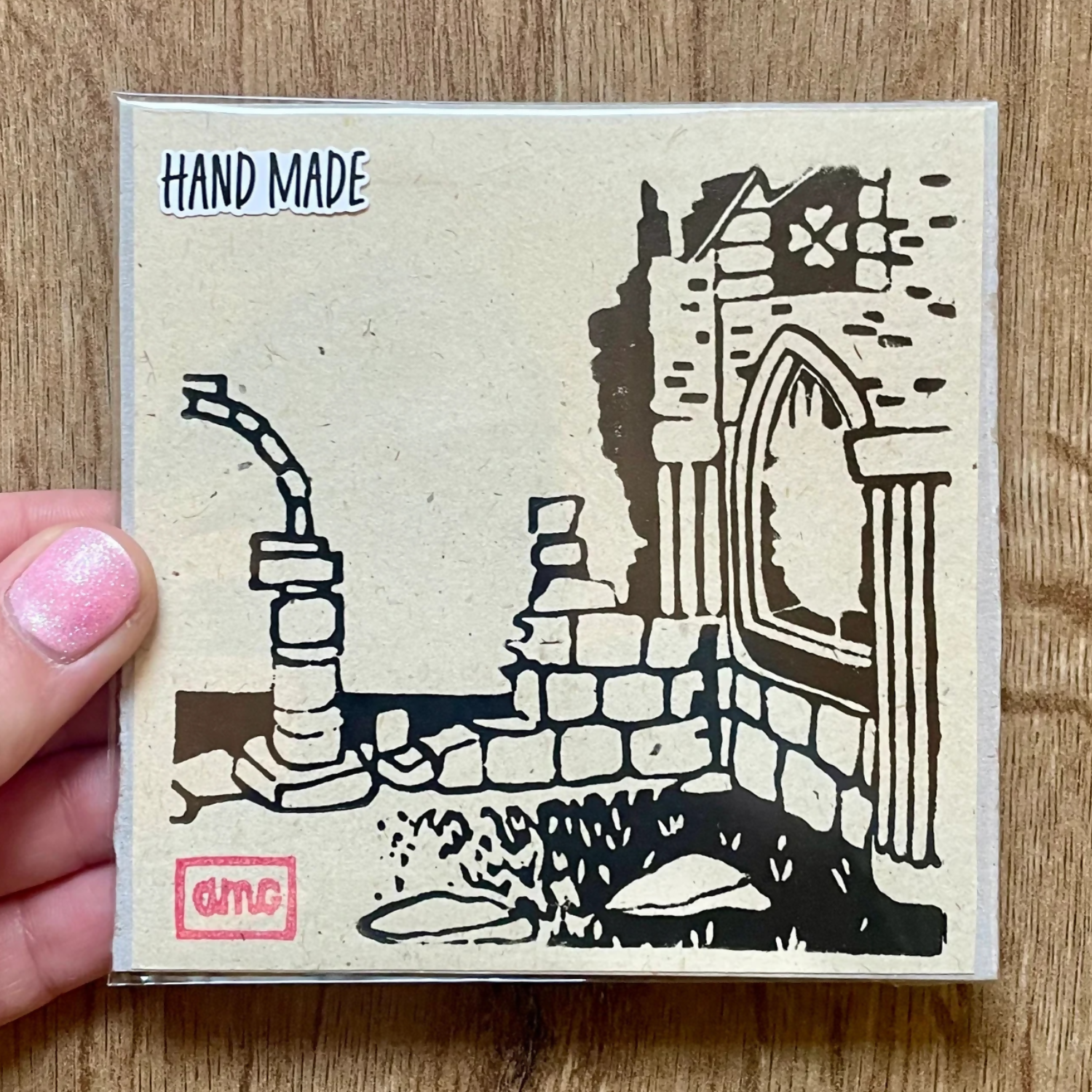 Ruins Mini Print