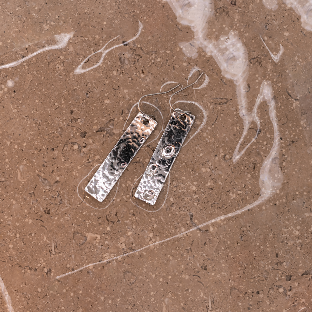 Hypoallergenic Stainless Steel Bar Earrings