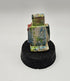 QUIKRY CERAMIC 'MINIBOTS' IN A GLASS CLOCHE
