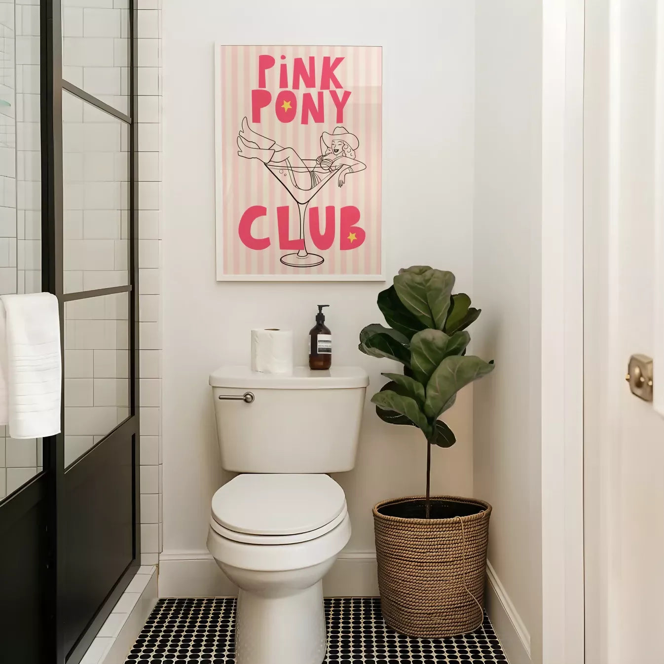 PINK PONY CLUB WALL ART PRINT
