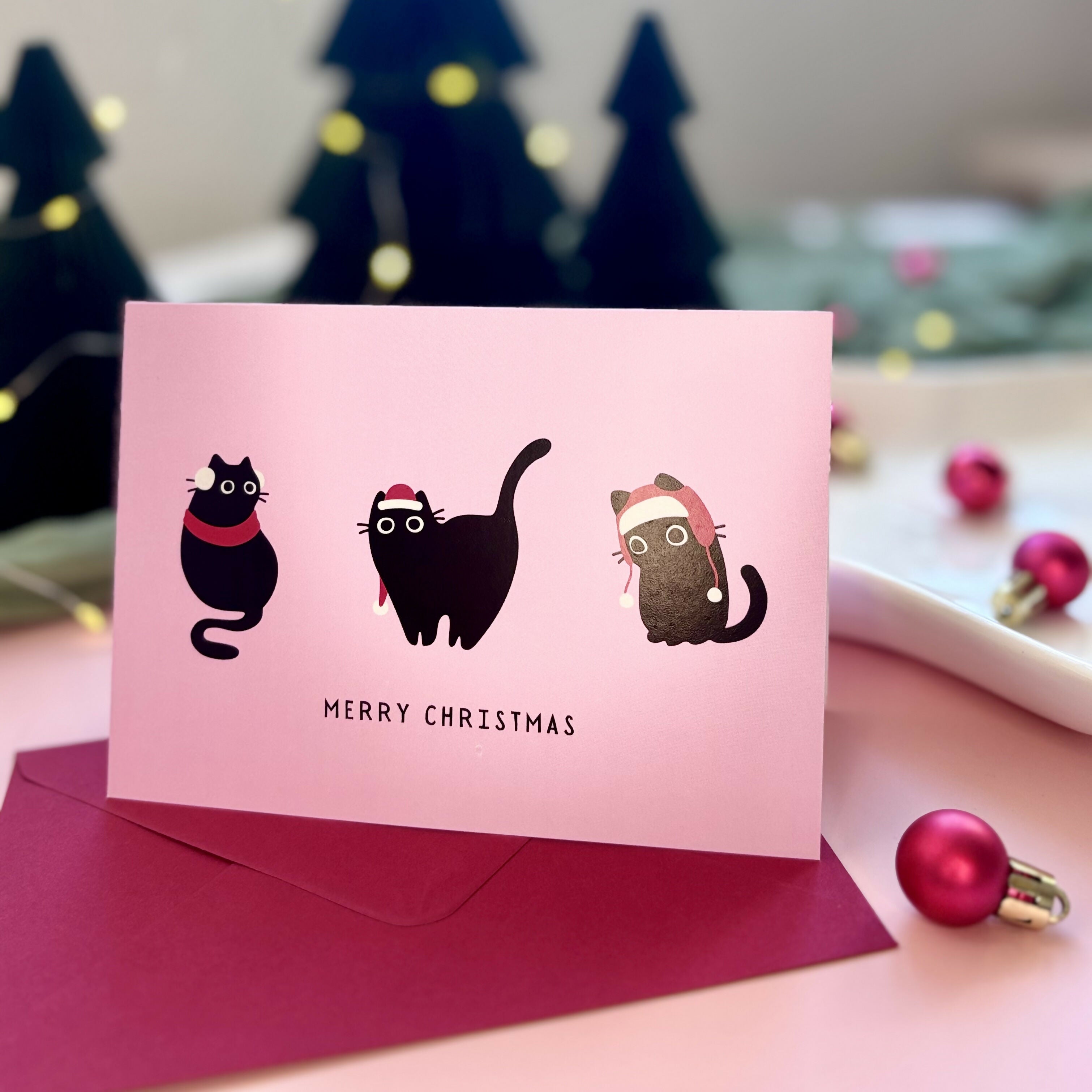 Purrfect Christmas Card