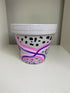 Purple Pink Leopard Pot