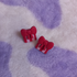 Polymer Clay Christmas Present Stud Earrings