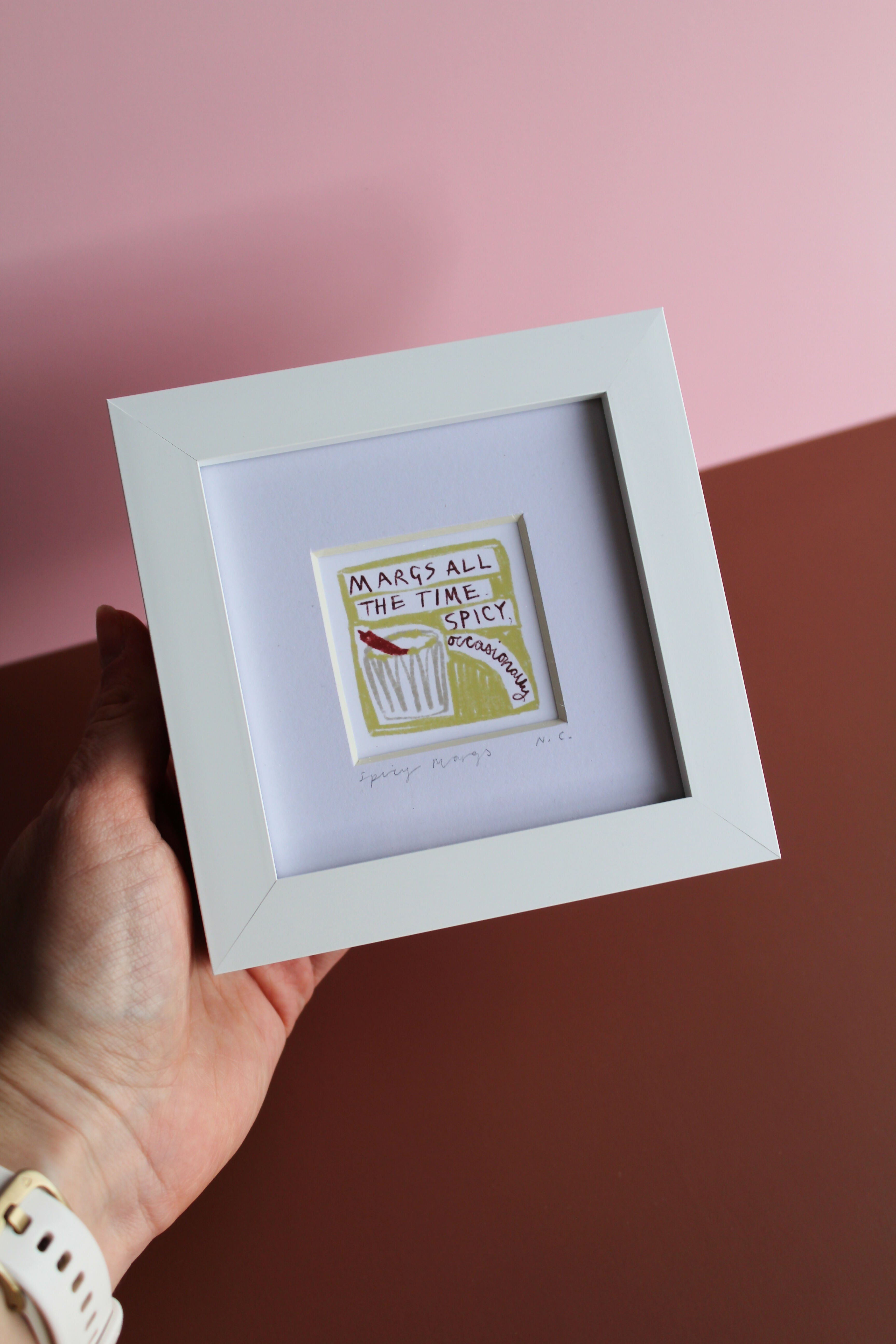 Spicy Margs Mini Print