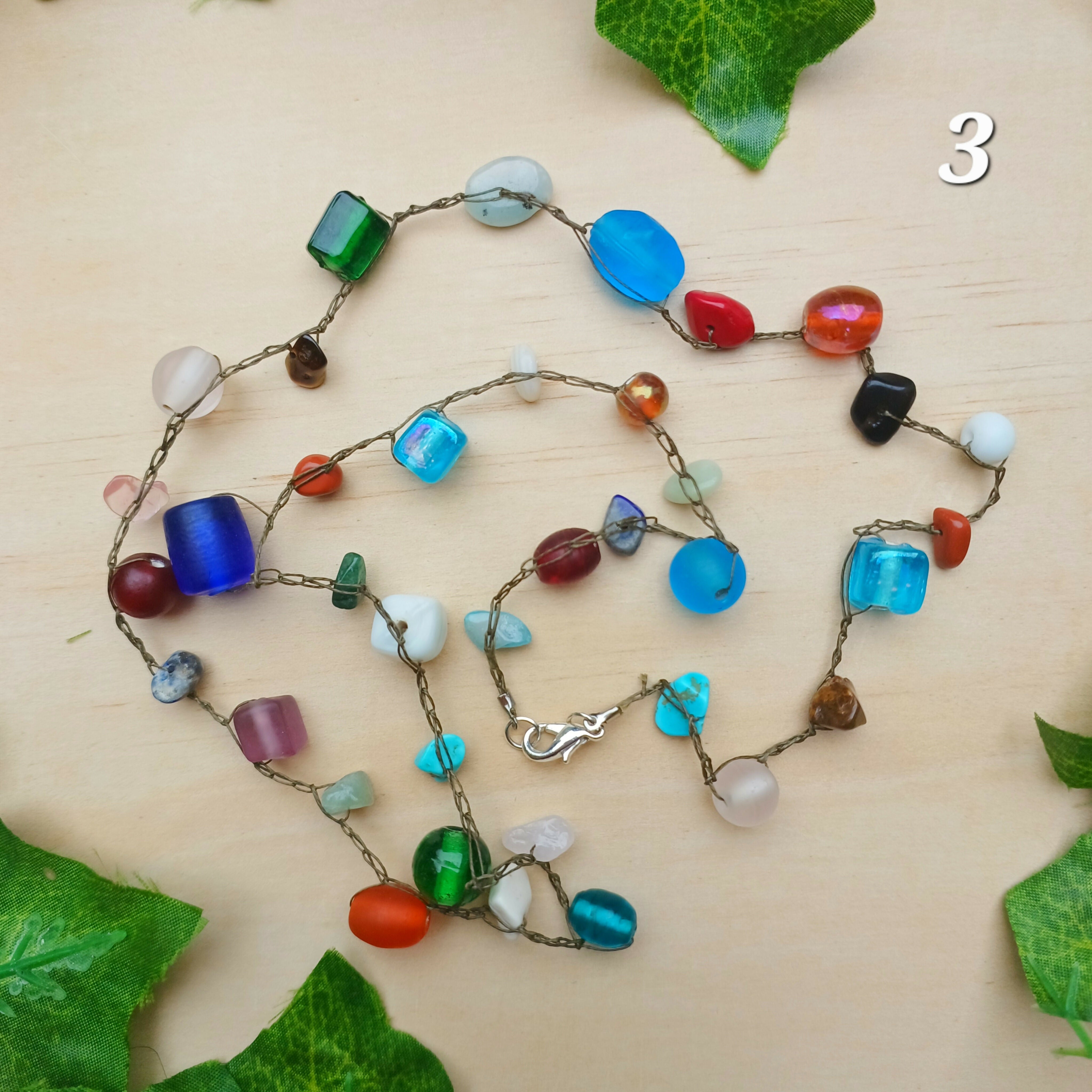 Glass Bead Necklace