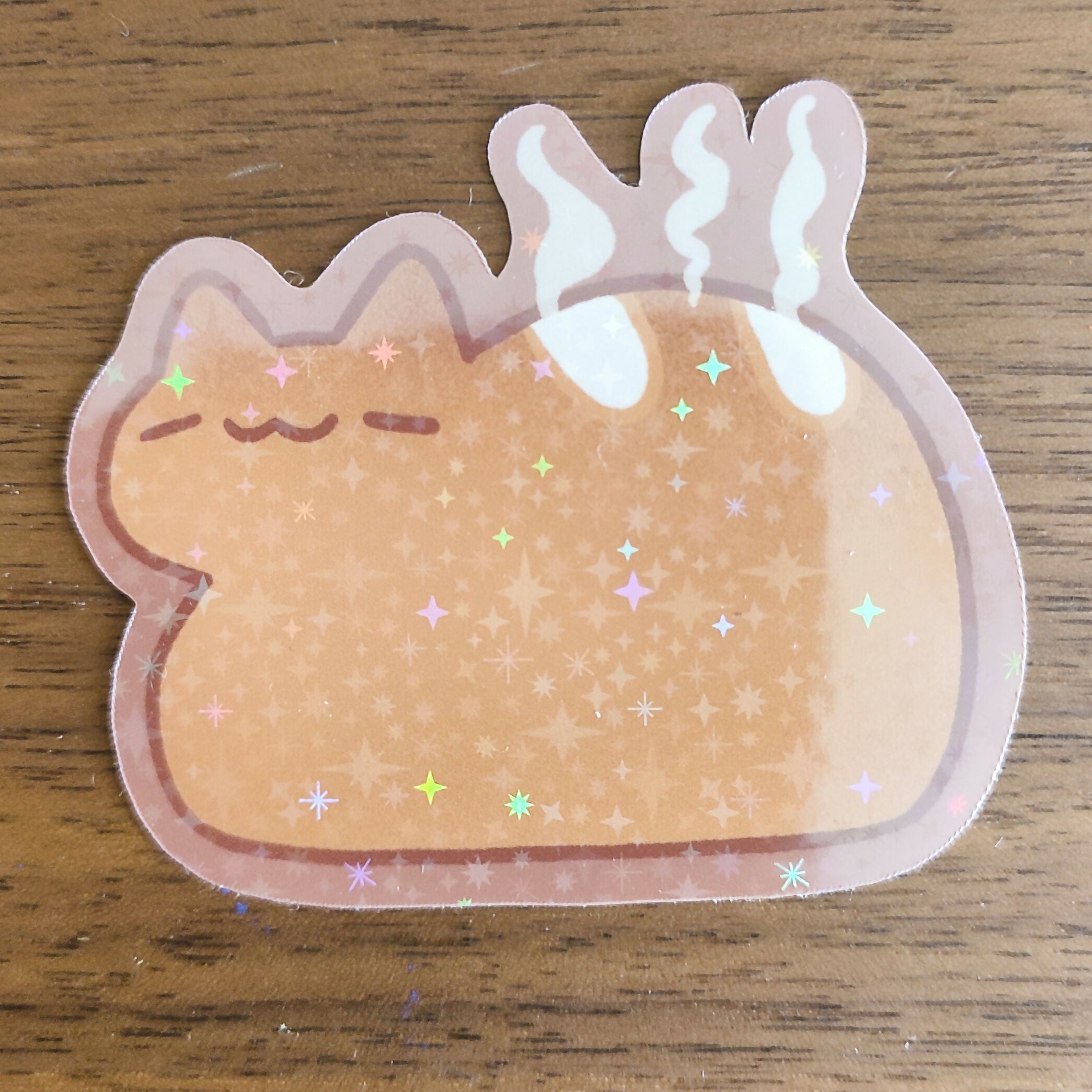 Bread Cat Vinyl Sticker