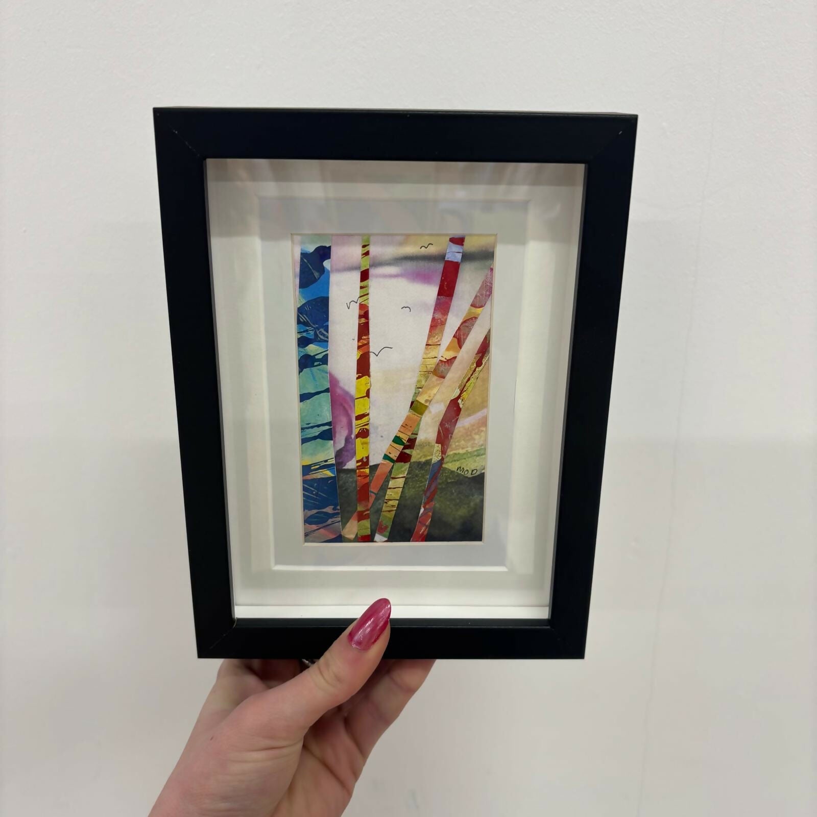 Abstract Landscapes in Mixed Media