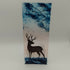 Fused Glass Silhouette Stag Tealight