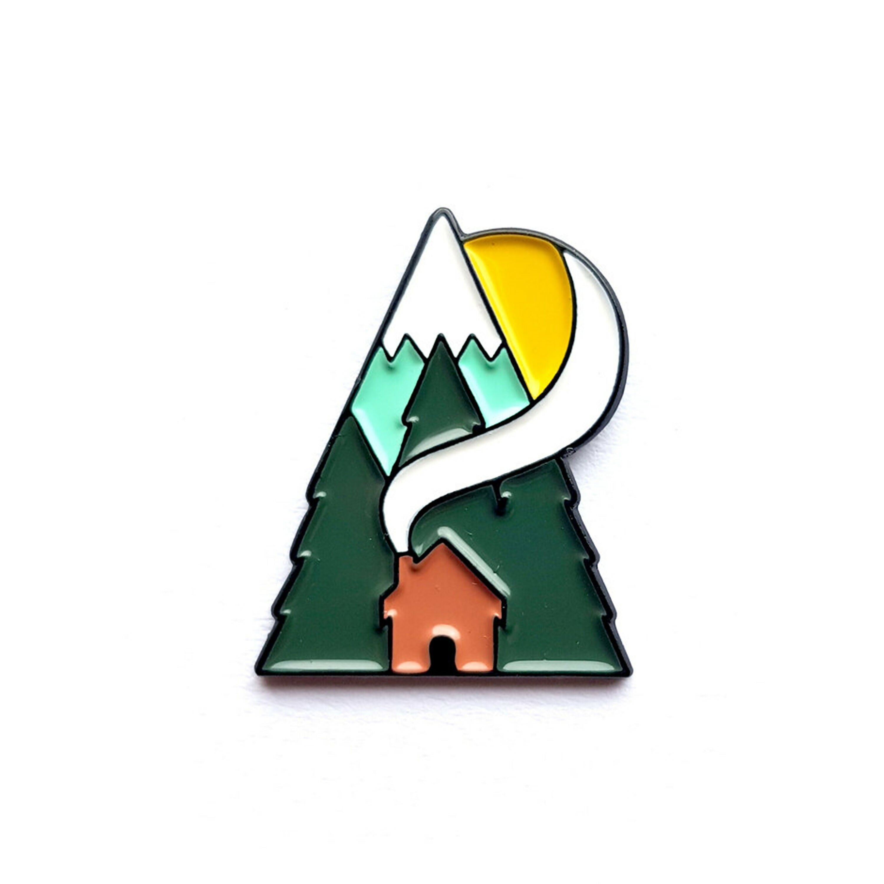 Cabin Pin Badge