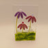 Fused Glass Flower tealight
