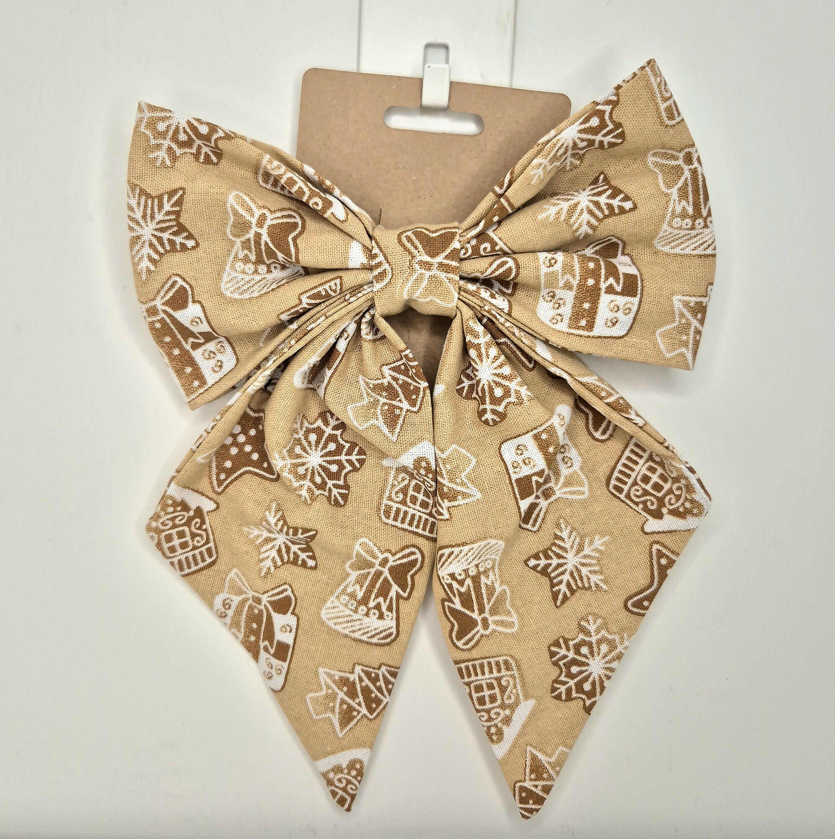 Festive Hair Bow Clip