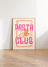 PASTA CLUB WALL ART PRINT