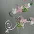 Fairy Garden Beaded Arm Cuff In Silver