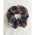 Navy Blue Dachshund Christmas Hair Scrunchie